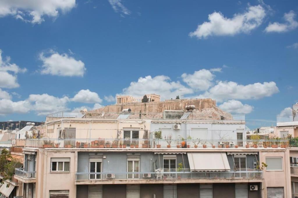 Lovely Apt W/Heated Jacuzzi &Full Acropolis View Athen Eksteriør bilde